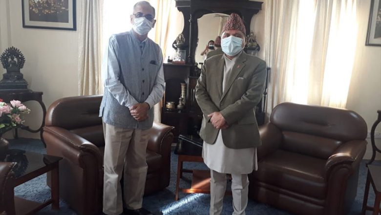 भारतीय राजदूतले भेटे परराष्ट्र सचिव