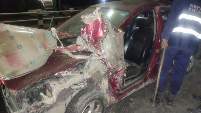 कार दुर्घटना मा छोरीको हत्या भएको आशंका