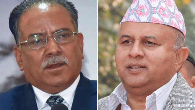 शंकर पोखरेल प्रचण्ड को घर धाउँदै