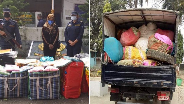 भन्सार छलीको ८ लाख बढीको सामान बरामद, १ पक्राउ