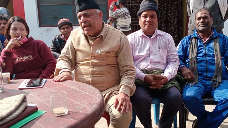 ओली समूहको सप्तरी संयोजकमा ताराकान्त चौधरी