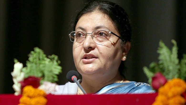 शिक्षामा लगानी अनुरुपको प्रतिफल हासिल हुनुपर्छ : राष्ट्रपति भण्डारी