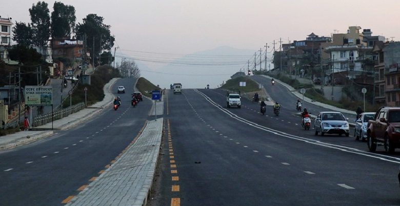 कोटेश्वर–कलङ्की खण्डमा तीन आकाशे पुलको काम शुरु