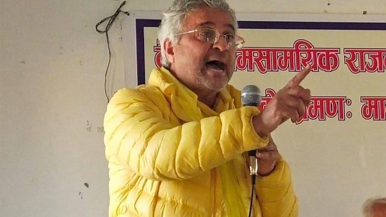 प्रधानमन्त्री ओलीको सनकको सीमा छैन : कृष्ण पहाडी