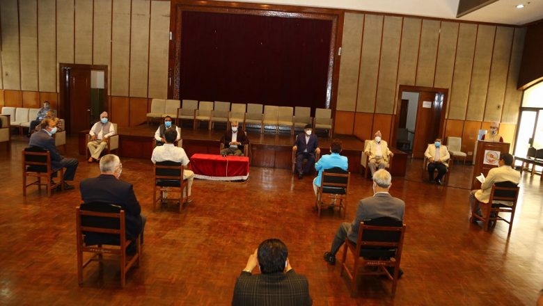 बानेश्वर बैठकपछि पाँच दलले जारी गरे संयुक्त वक्तव्य: १४९ जनाको हस्ताक्षरसहित अदालतमा मुद्दा हाल्ने