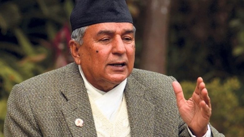 प्रधानमन्त्री र राष्ट्रपतिले संविधानमाथि जालसाजी गर्नुभयो : रामचन्द्र पौडेल