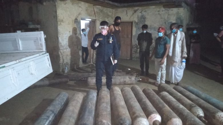 रौतहटमा प्रहरीले लियो अक्सिजन व्यवस्थापनको जिम्मा