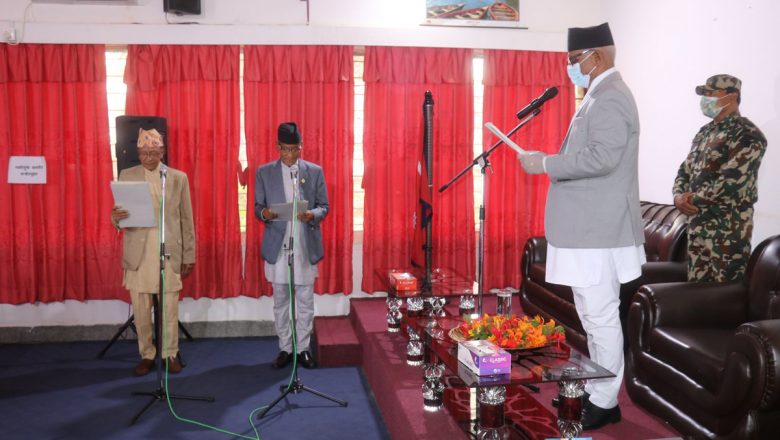 सवा ३ वर्षपछि सत्तामा उक्लियो कांग्रेस, कर्णालीमा दुई मन्त्री