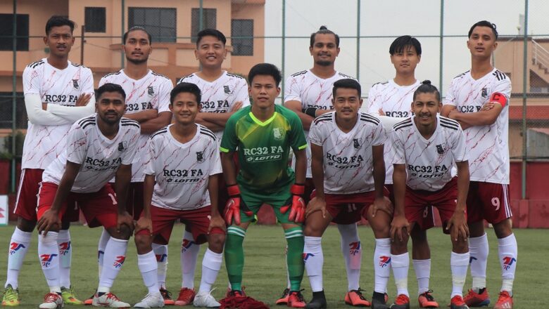 आरसी ३२ लगातार दोस्रो जित निकाल्दै सी डिभिजन छनोटको दोस्रो चरणमा