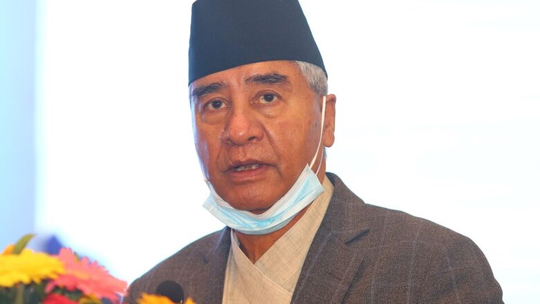 वडा अधिवेशन शुभारम्भ गर्न भक्तपुर पुगे देउवा