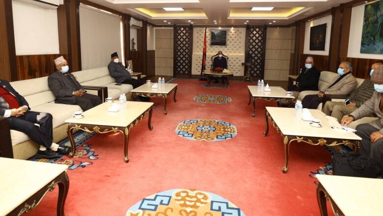 चुनावबारे छलफल गर्न सत्तारूढ राजनीतिक समन्वय समितिको बैठक बस्दै