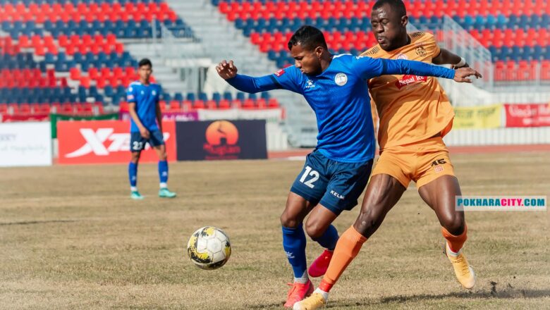 हिमालय शेर्पालाई हराउँदै पुलिस क्वार्टरफाइनलमा