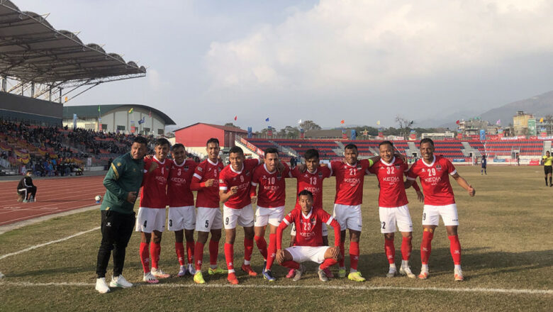 आर्मीसँग थ्रीस्टार पराजित