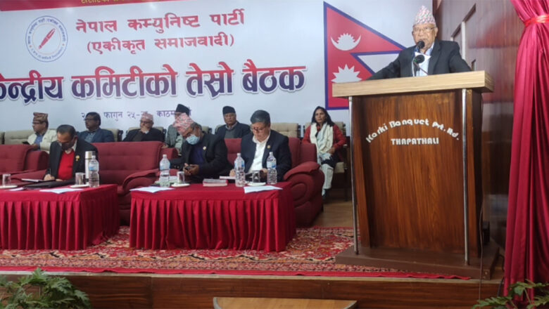 सत्ता गठबन्धनबीच स्थानीय तह निर्वाचनमा मिलेर जाने सहमति भइसकेको छ: माधव नेपाल