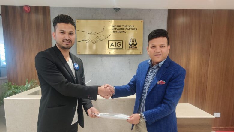 झापा एफसीलाई नेको इन्स्योरेन्सको साथ, खेलाडीको १० लाखको स्वास्थ्य बिमा