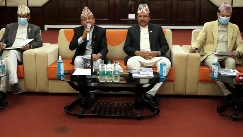 एमालेले गरेन निर्वाचन आचार संहिता प्रतिबद्धता पत्रमा हस्ताक्षर