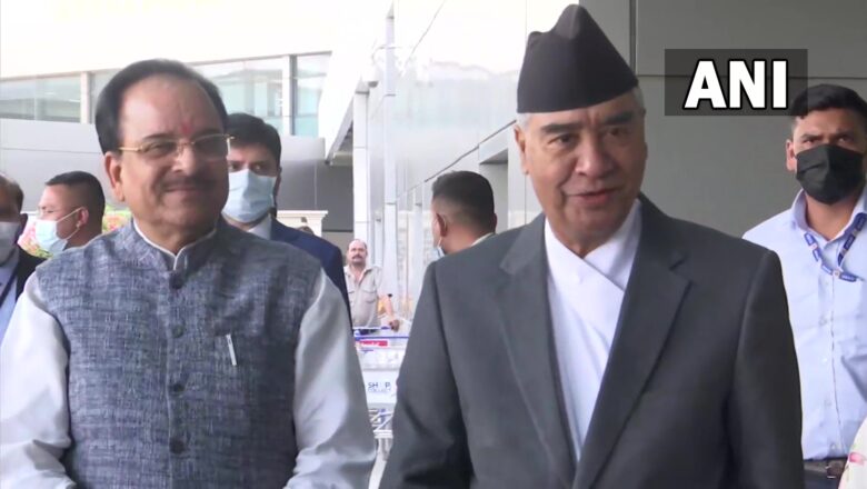 नयाँ दिल्लीमा प्रधानमन्त्री देउवालाई स्वागत गरे रक्षा राज्यमन्त्रीले