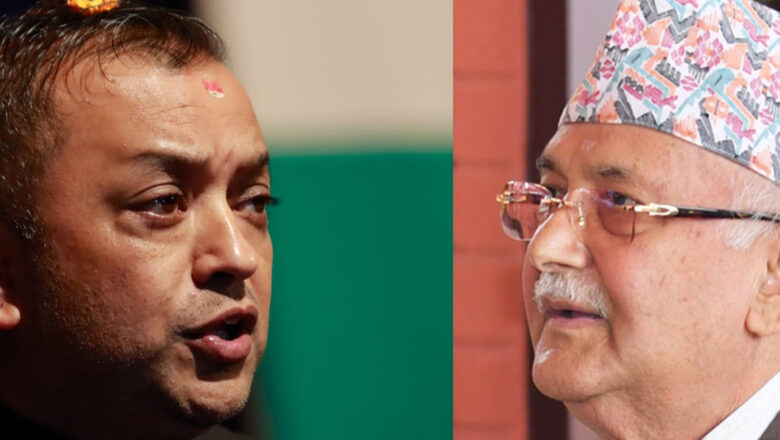 गगनलाई ओलीको व्यंग्य: जब चाहियो भने बालकोट आउनू,ट्युसन खोल्न आउने भए ठाउँ मिलाइदिन्छु