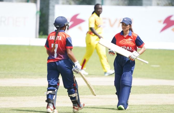 नेपालले युगान्डालाई दियो १०२ रनको लक्ष्य 