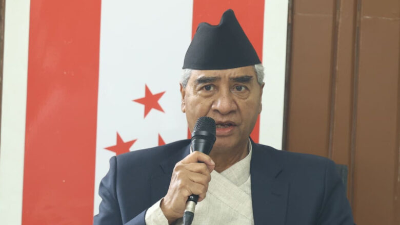 काठमाडौंमा माधव नेपालले उपमेयरमै मान्नु नै ठूलो कुरा : देउवा