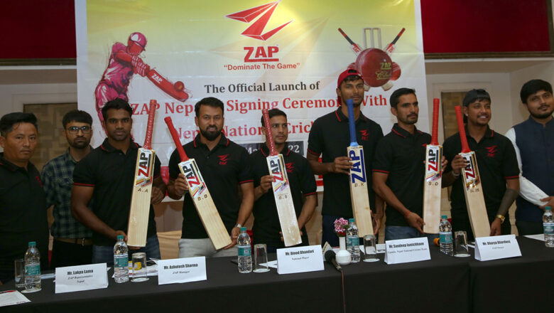 कप्तान सन्दीपसहित ६ राष्ट्रिय क्रिकेटरलाई ज्यापको प्रायोजन 