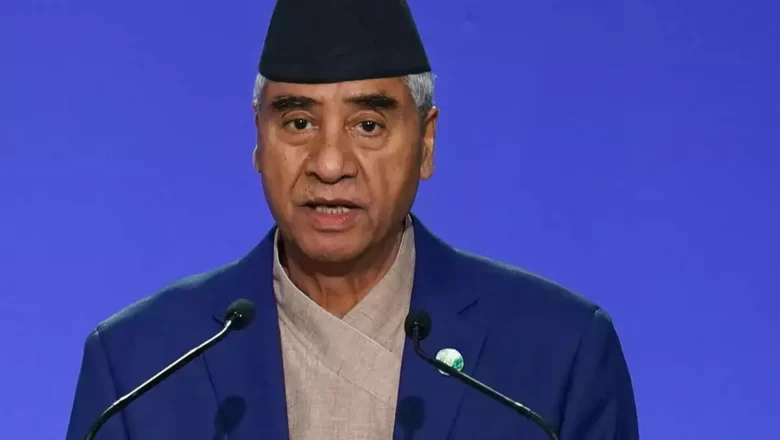 ओलीको आतंकको शासन हटाउन गठबन्धन बन्यो : देउवा