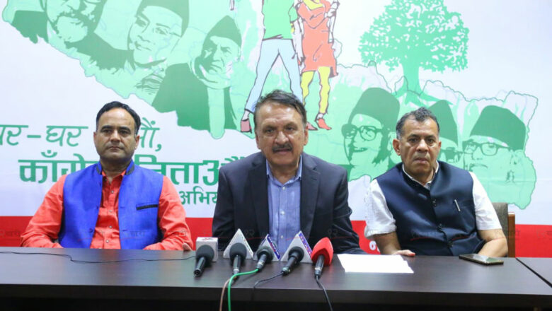 विपक्षी दलले आचारसंहिता उल्लंघन गर्दा पनि निर्वाचन आयोग मौन बस्यो : कांग्रेस