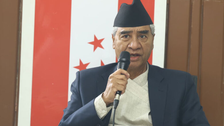 देउवा सभापतिको हैसियतमा चुनावी प्रचारमा : सरकारी स्रोतको प्रयोग नगर्ने गरी आयोगले दियो अनुमति 