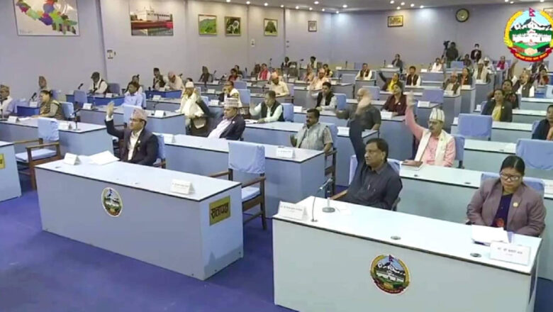 लुम्बिनी प्रदेश सभा : प्रहरी सेवा र सञ्चारसम्बन्धी विधेयक विषयगत समितिमा पठाइयो