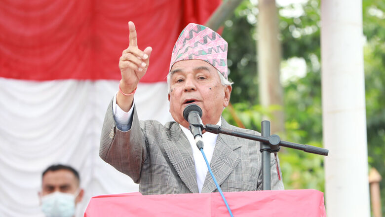 प्रचण्डलाई रामचन्द्र पौडेलको जवाफ– हामी हार्न तयार छौँ