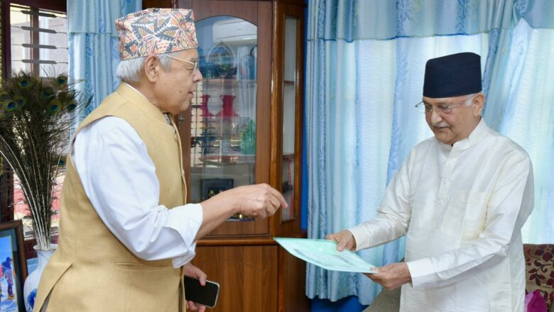 ओलीलाई भेट्न बालकोट पुगे गौतम