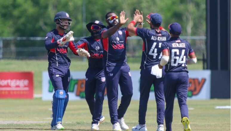 यूएईविरुद्ध अमेरिकाको जित