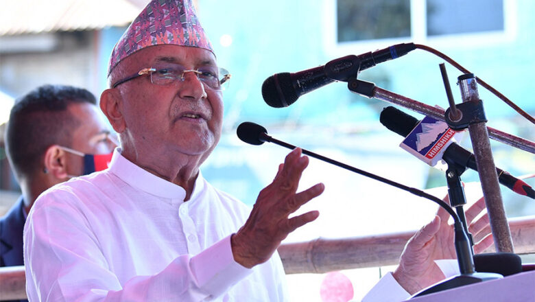 नेकपाको एकता प्रचण्डले तोडेका हुन् : केपी ओली