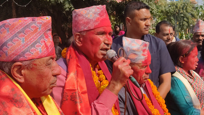 <strong>सबैको साझा प्रतिनिधि बनेर काम गर्छु : विष्णु पौडेल </strong>