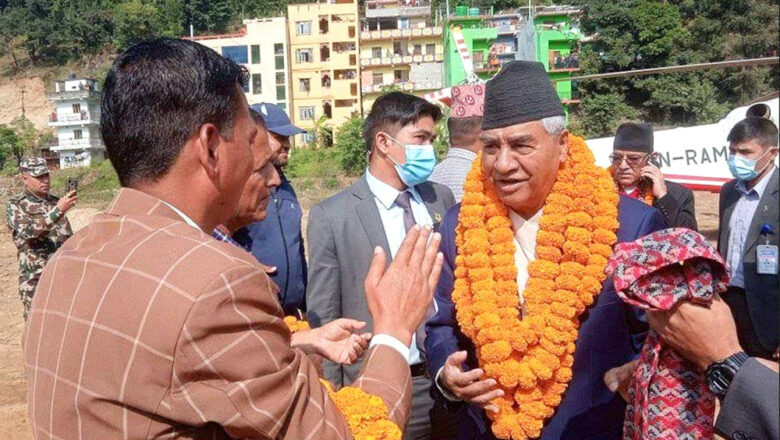 कालापानीबारे ओलीले दार्चुलामा हैन भारतसँग कुरा गर्नुपर्थ्यो : प्रधानमन्त्री देउवा