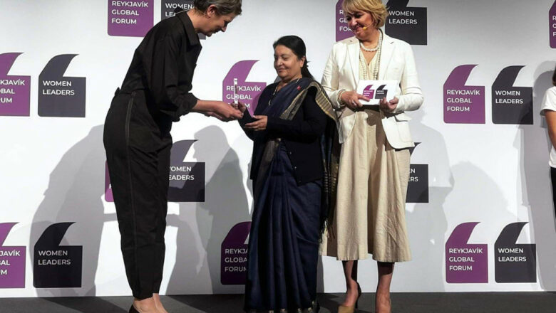 नेपाल समावेशी लोकतन्त्र संस्थागत गर्ने मार्गमा छ : राष्ट्रपति भण्डारी