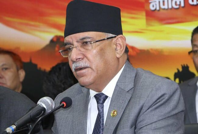 <strong>चुनावी परिणामबाट निराश हुनुपर्दैन, गुम्न खोजेको शक्तिमा फर्किन सक्छौँ : प्रचण्ड</strong>