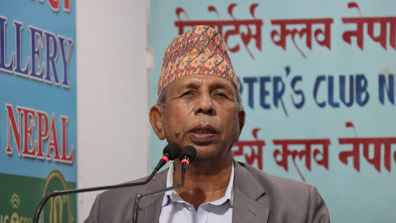 <strong>सरकारले अध्यादेश ल्याउन पाउँछ, रेशम चौधरीका लागि मात्रै ल्याइएको होइन : महासचिव भुसाल</strong>