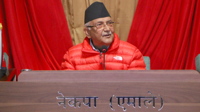 <strong>ओलीलाई ‘मेन अफ दी इलेक्सन’ सम्मान</strong>