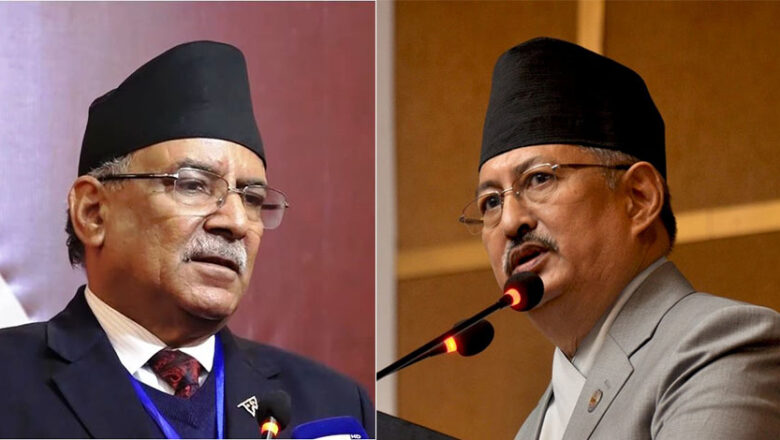 प्रचण्ड र गृहमन्त्रीबीच भेट