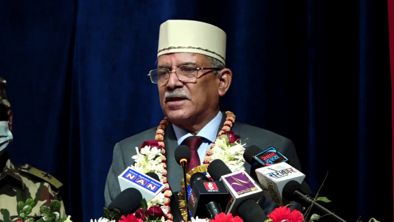 <strong>यो कार्यकाल सुशासन र समृद्धिको जनताको आकांक्षामा समर्पित : प्रचण्ड</strong>