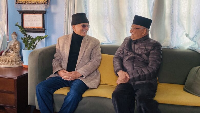 बालकोट पुगेर ओलीलाई भेटे बाबुरामले, के भयो कुराकानी?