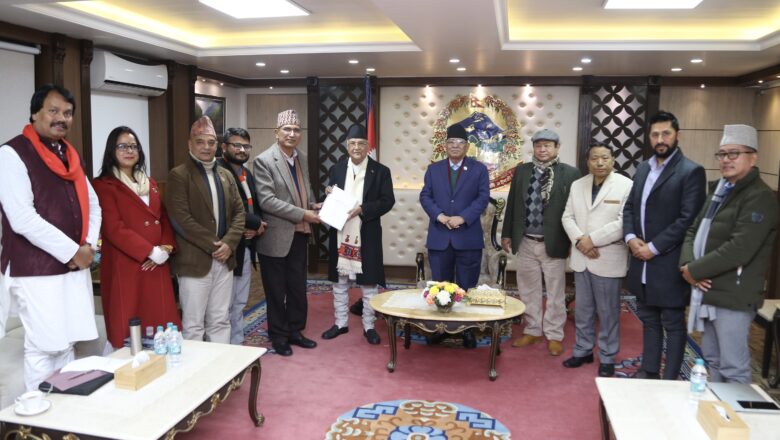 कार्यदलले शीर्ष नेतालाई बुझायो साझा कार्यक्रमको मस्यौदा