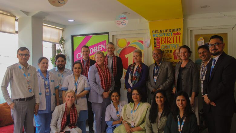 नर्वेकी अन्तर्राष्ट्रिय विकासमन्त्री टिभिनेरेइमद्वारा एमएसआई केन्द्र अवलोकन