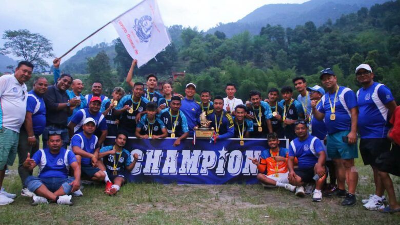 सिन्धुकपको उपाधि श्री भगवती क्लब टोखालाई