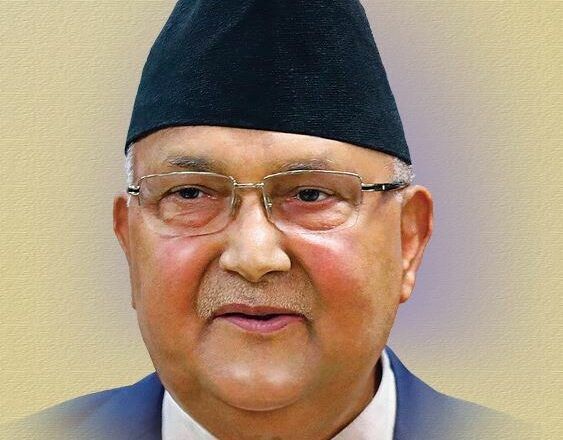 एमालेको मञ्चमा अब अध्यक्ष ओलीको मात्र फोटो