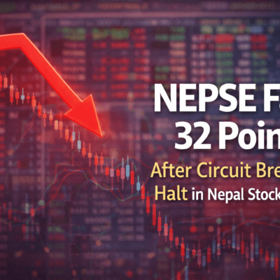 NEPSE Falls 32 Points After Previous Day’s Circuit Breaker Halt