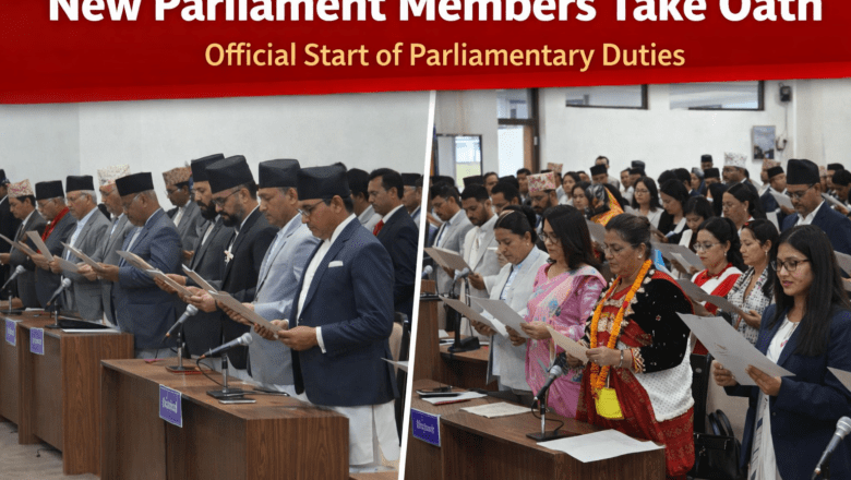 New Parliament Members Take Oath, Set to Begin Duties