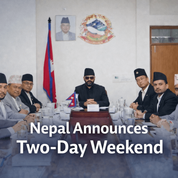 Nepal Introduces Two-Day Weekend to Tackle Fuel Crisis
