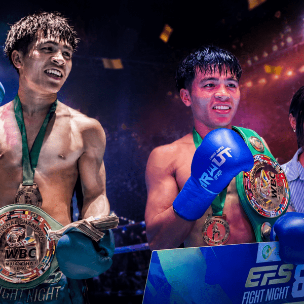 Guman Gharti Magar Shines at EFS Fight Night 8 🥊